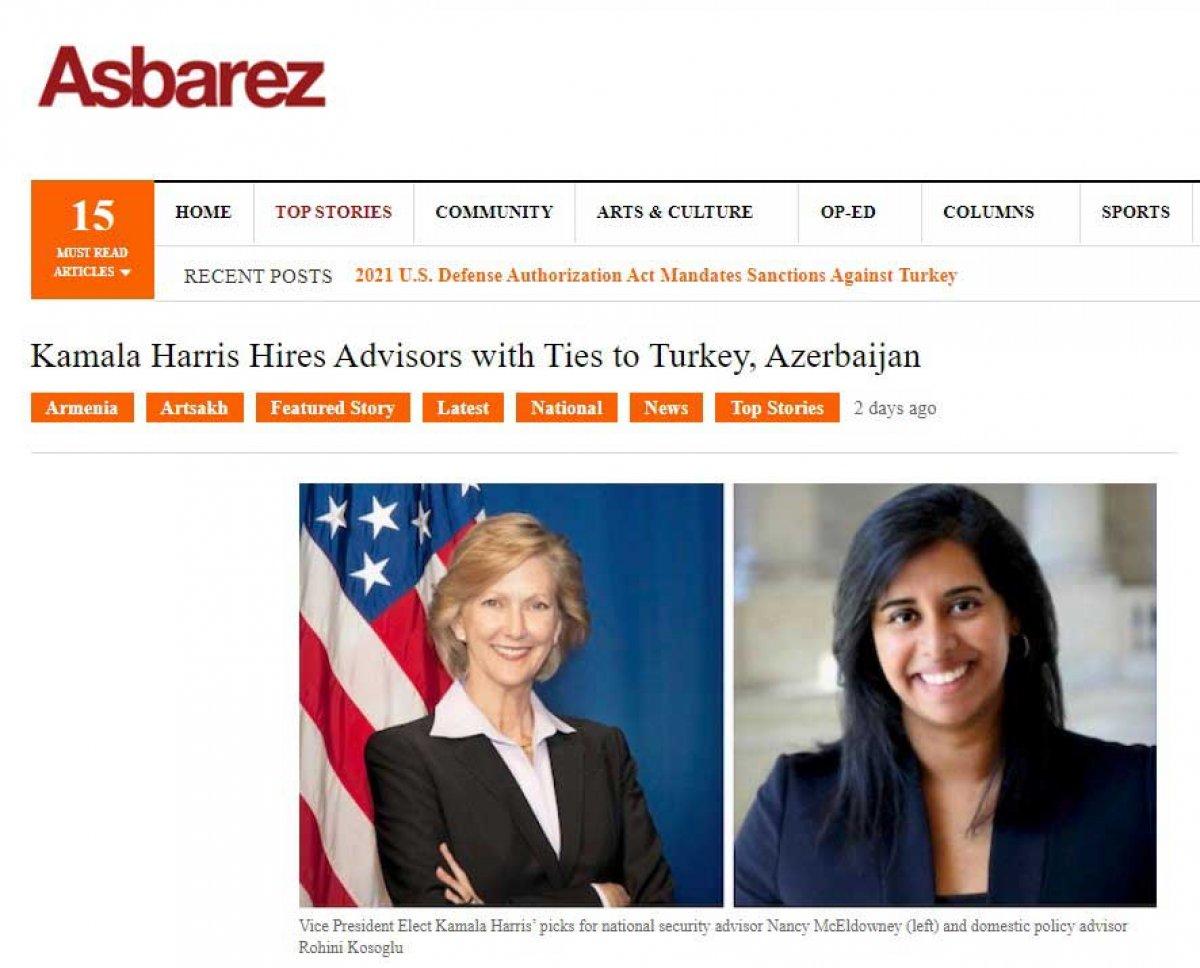 ABD Başkan Yardımcısı Harris, ekibinde Türkiye ile ilgili isimlere yer veriyor