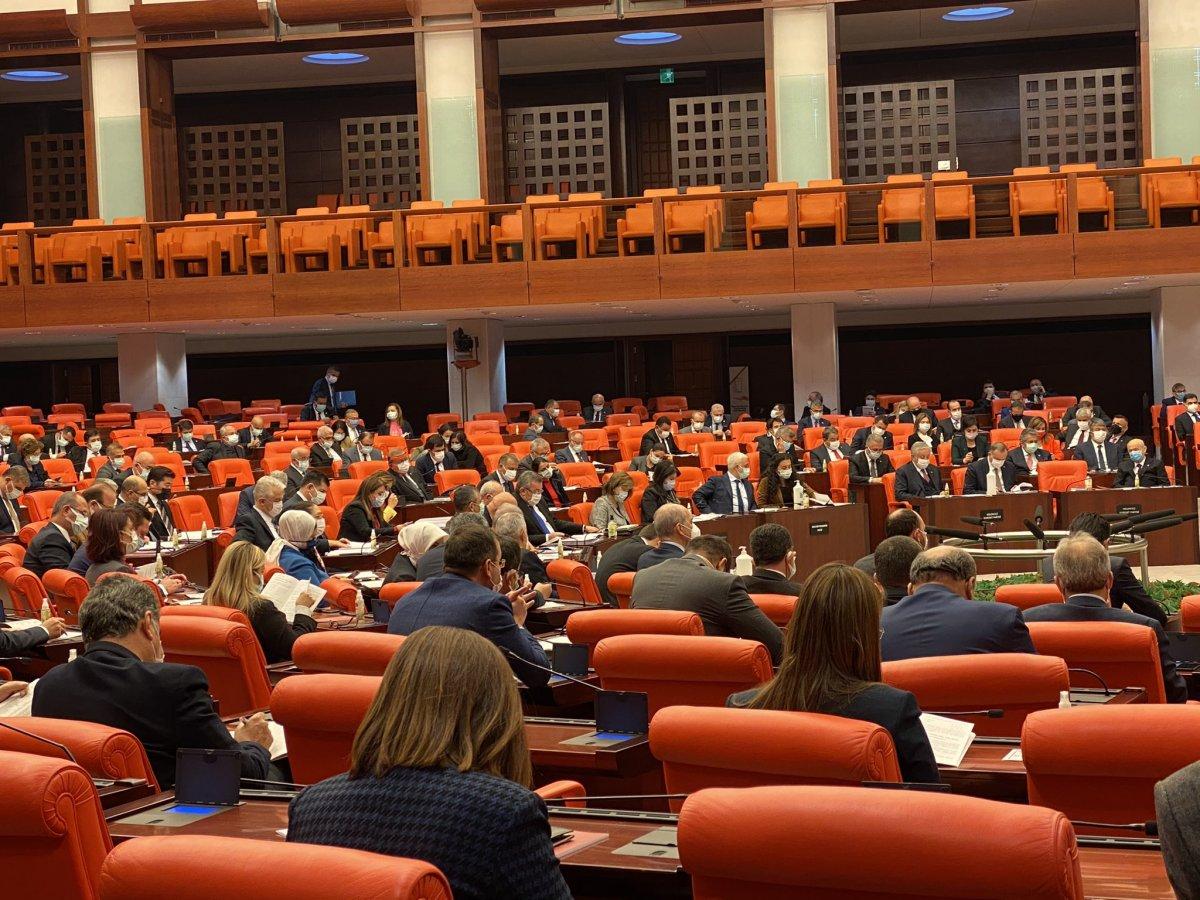 TBMM, bütçe görüşmelerinin ilk gününde yüksek oranda doldu