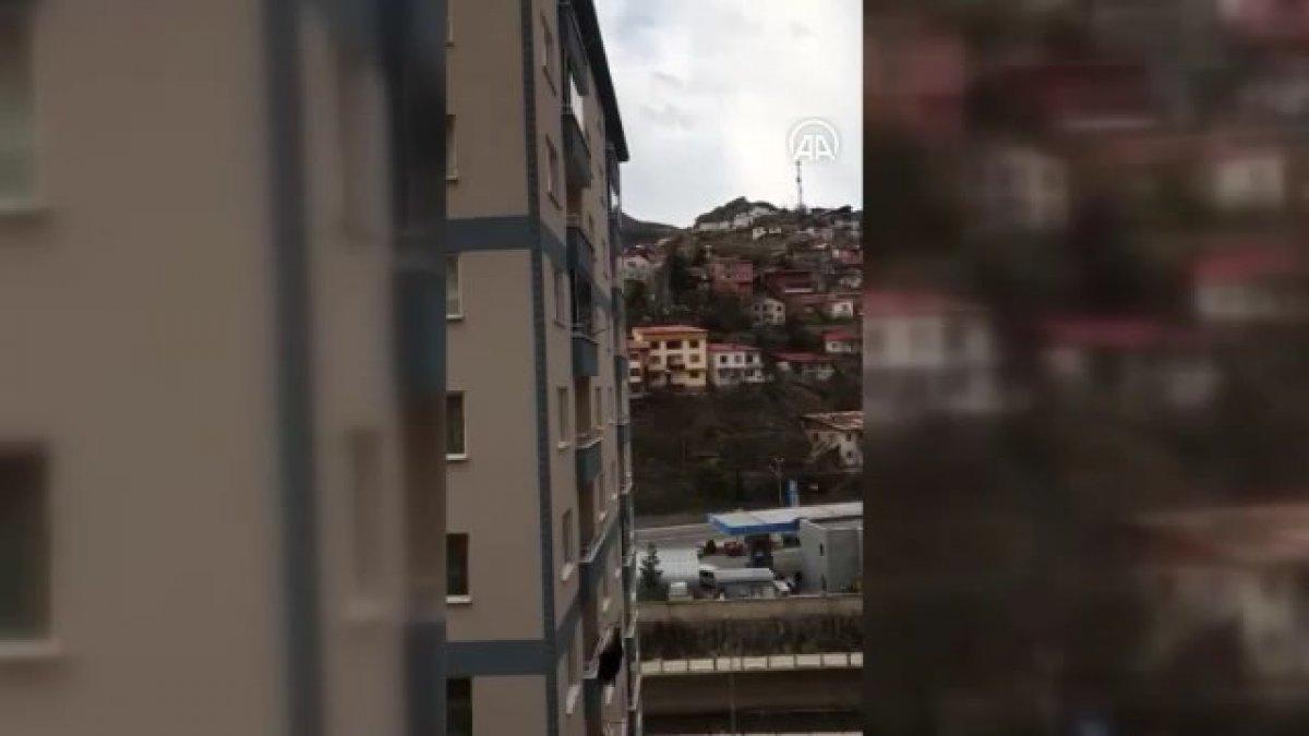 Gümüşhane'de polisten korona uyarı anonsu
