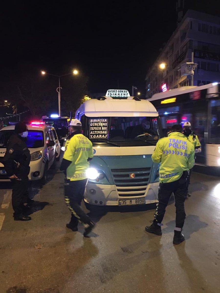 İzmir'de bugünkü denetimlerde 581 bin 400 lira ceza yazıldı