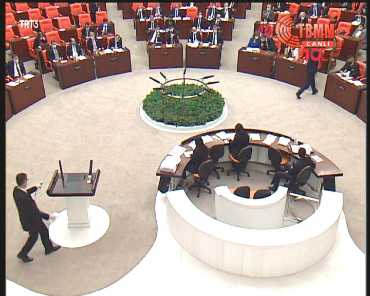 Meclis'te korona önlemleri