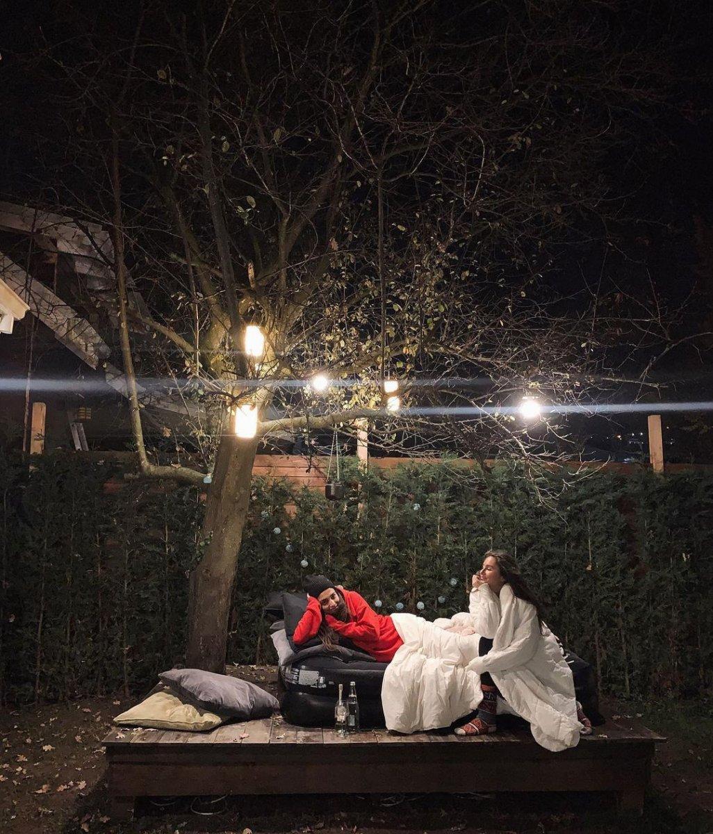 Eda Taşpınar, doğaya kaçtı