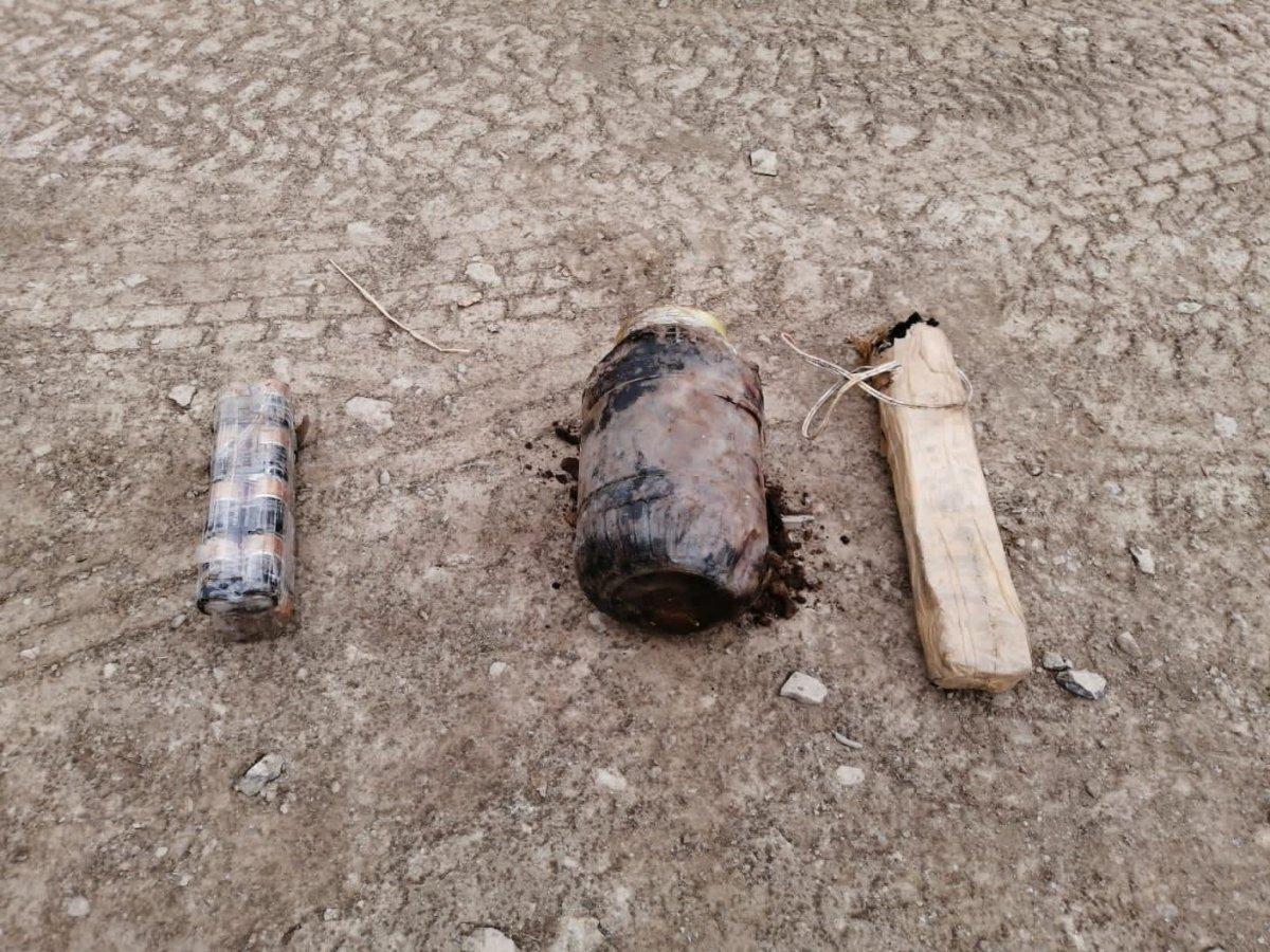 Bitlis kırsalında teröristlere ait EYP ve yaşam malzemesi bulundu