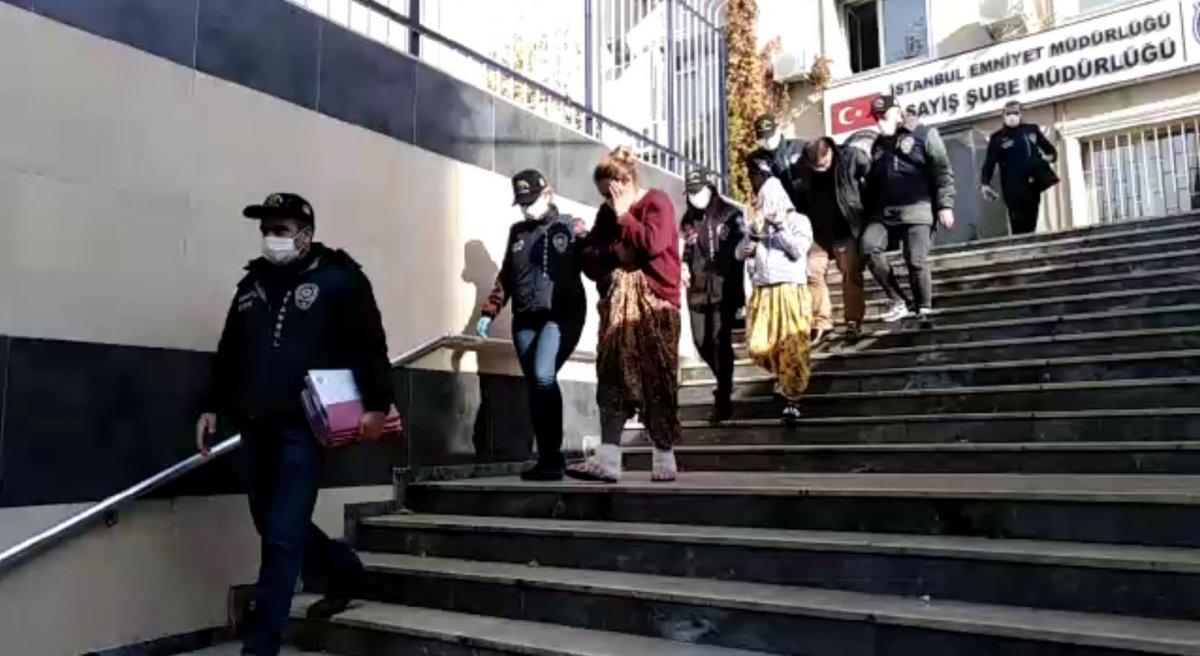 İstanbul'da hırsızlık çetesinden milyonluk vurgun