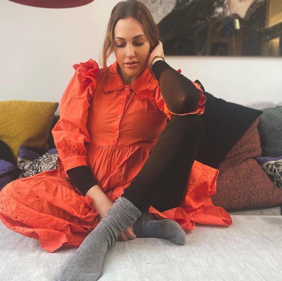 Meryem Uzerli'den hamile pozu