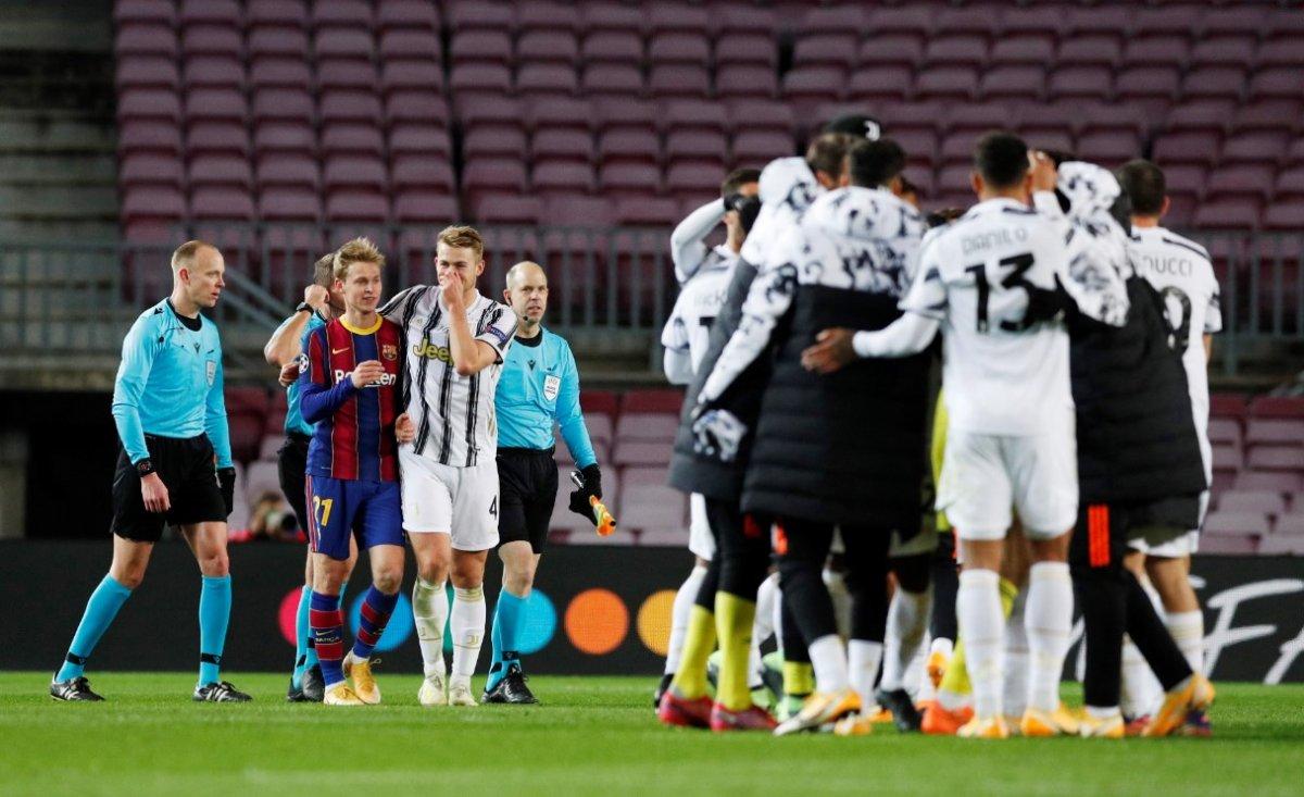 Juventus, Barcelona'yı 3-0 mağlup etti