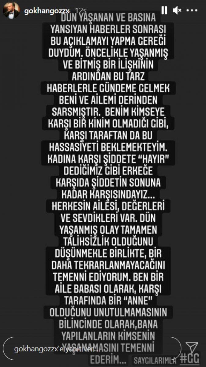 Gülşah Saraçoğlu’nun eski sevgilisi konuştu: Erkeğe şiddete hayır