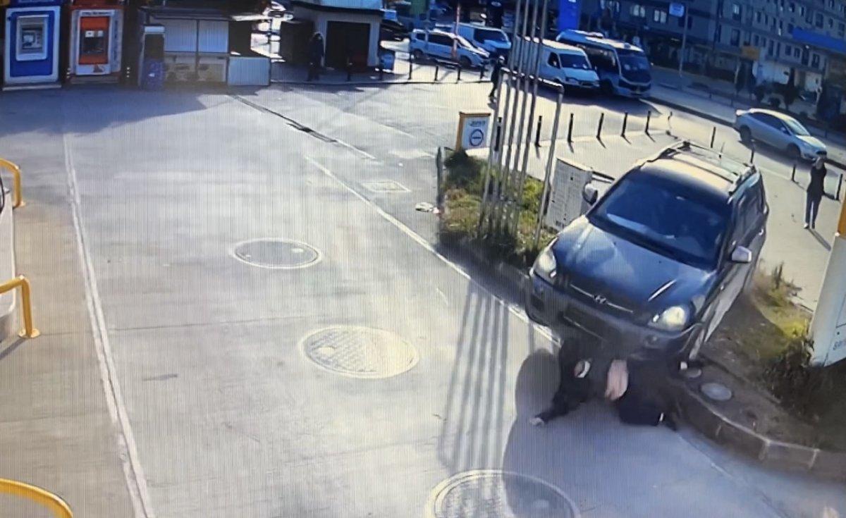 Maltepe'de İranlı kadının öldüğü kaza kamerada