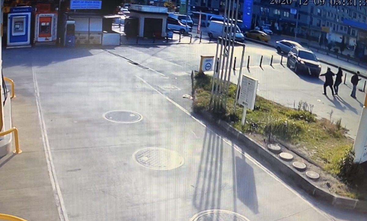 Maltepe'de İranlı kadının öldüğü kaza kamerada