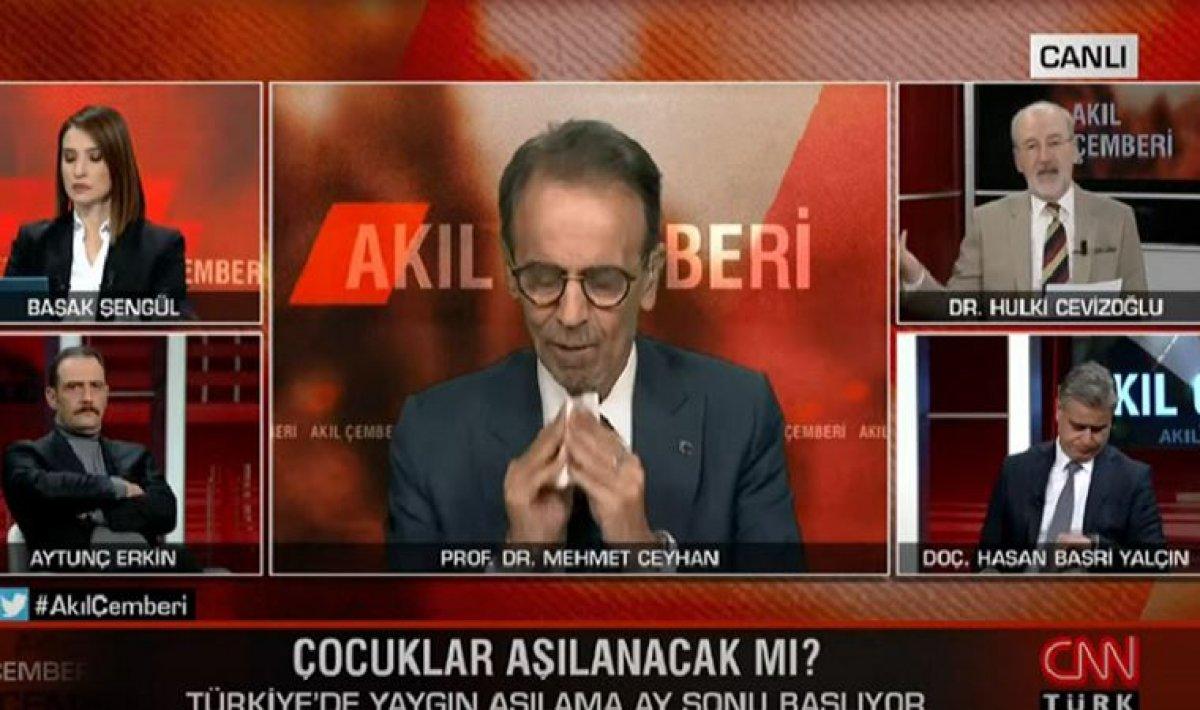 Canlı yayında fenalaşan Mehmet Ceyhan'dan iyi haber
