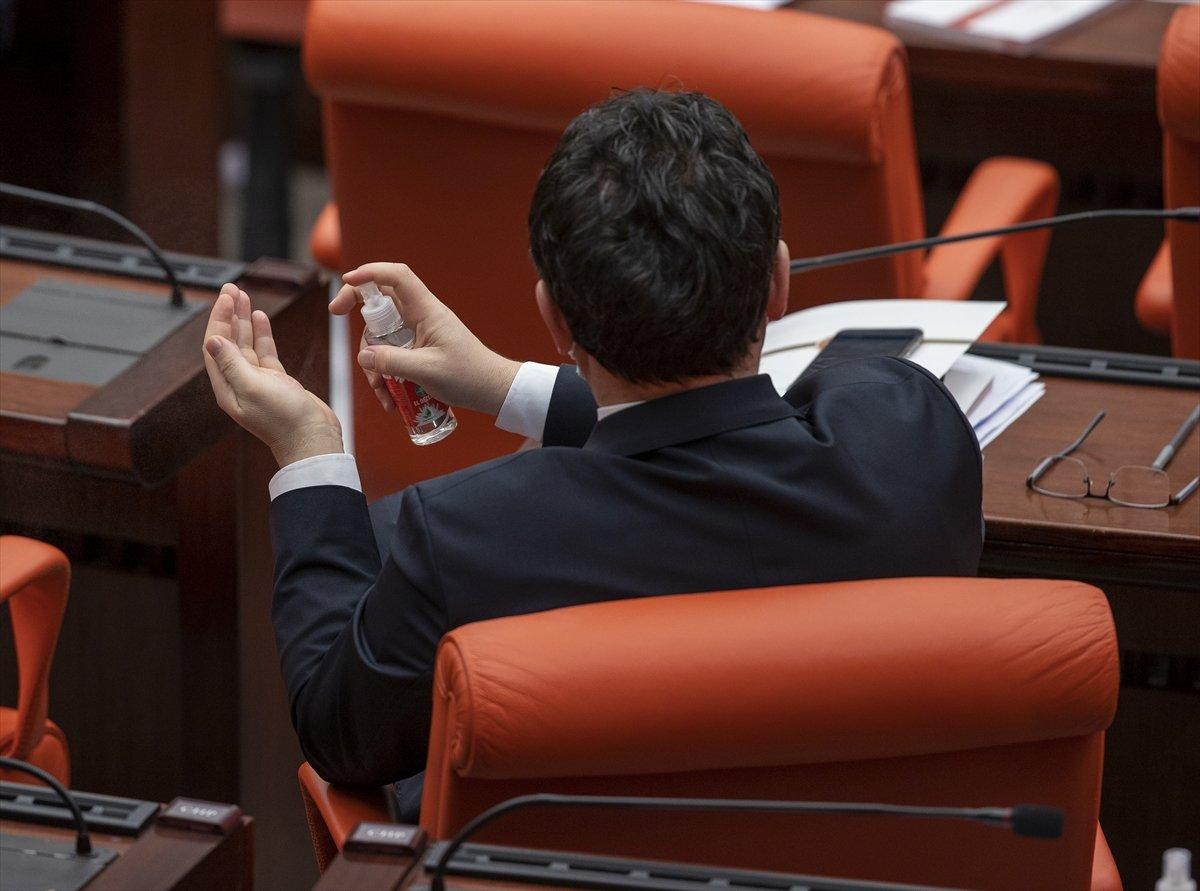 Meclis'te BOREL ile koronavirüs tedbiri