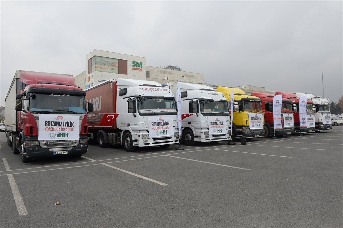 81 ilden Suriye’ye insani yardım