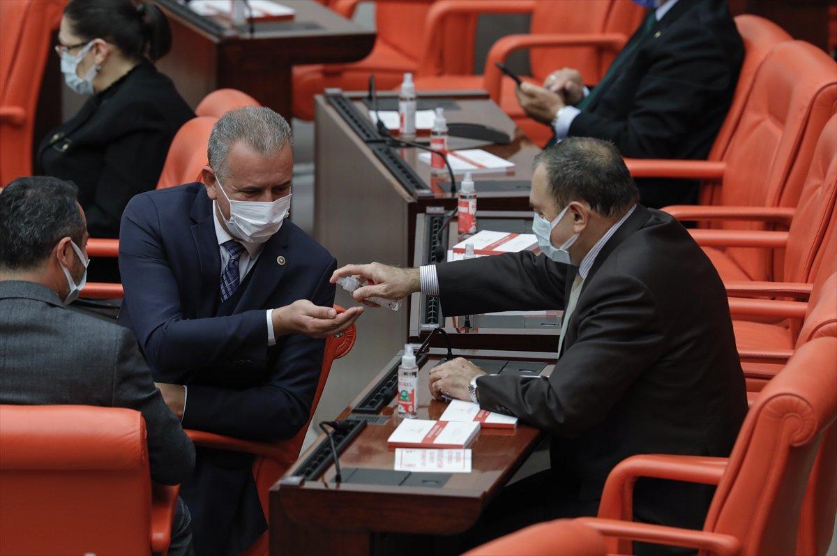 Meclis'te BOREL ile koronavirüs tedbiri