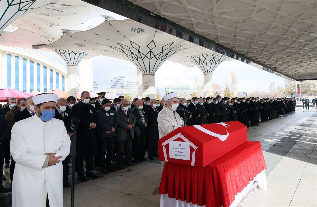 Şehit Jandarma Uzman Çavuş Oğuzhan Anar son yolculuğuna uğurlandı