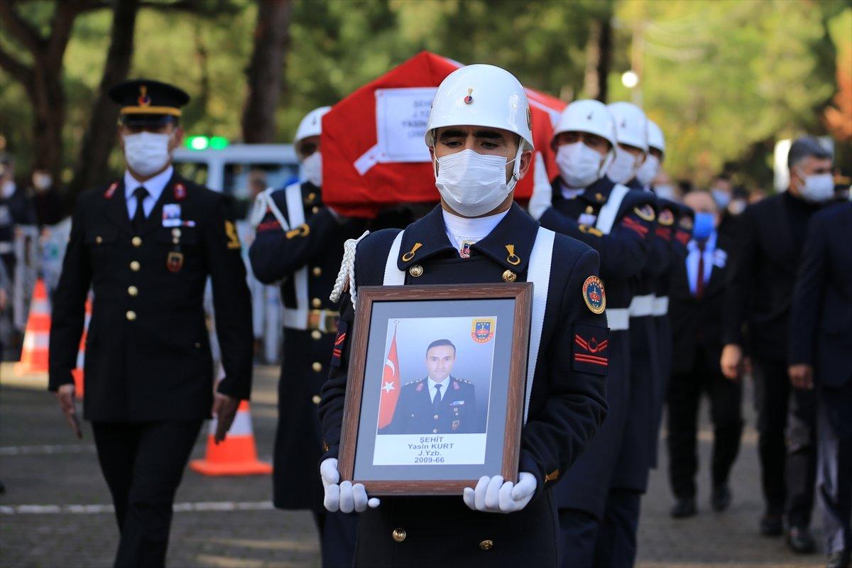 Şehit Jandarma Uzman Çavuş Oğuzhan Anar son yolculuğuna uğurlandı