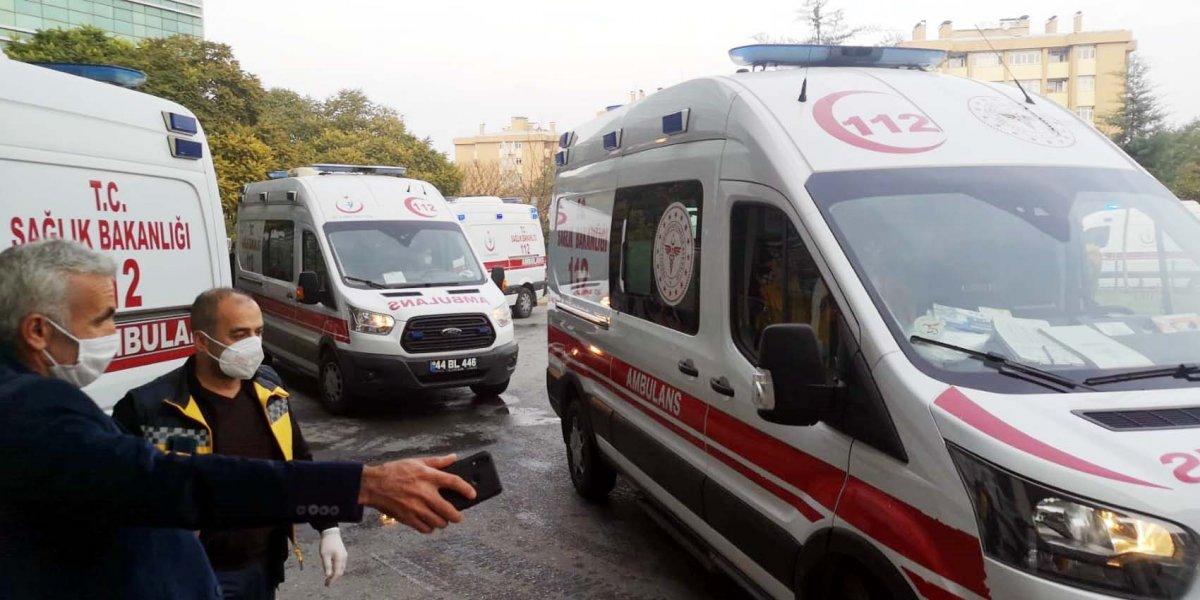 Malatya’da hastanede yangın çıktı, hastalar tahliye edildi