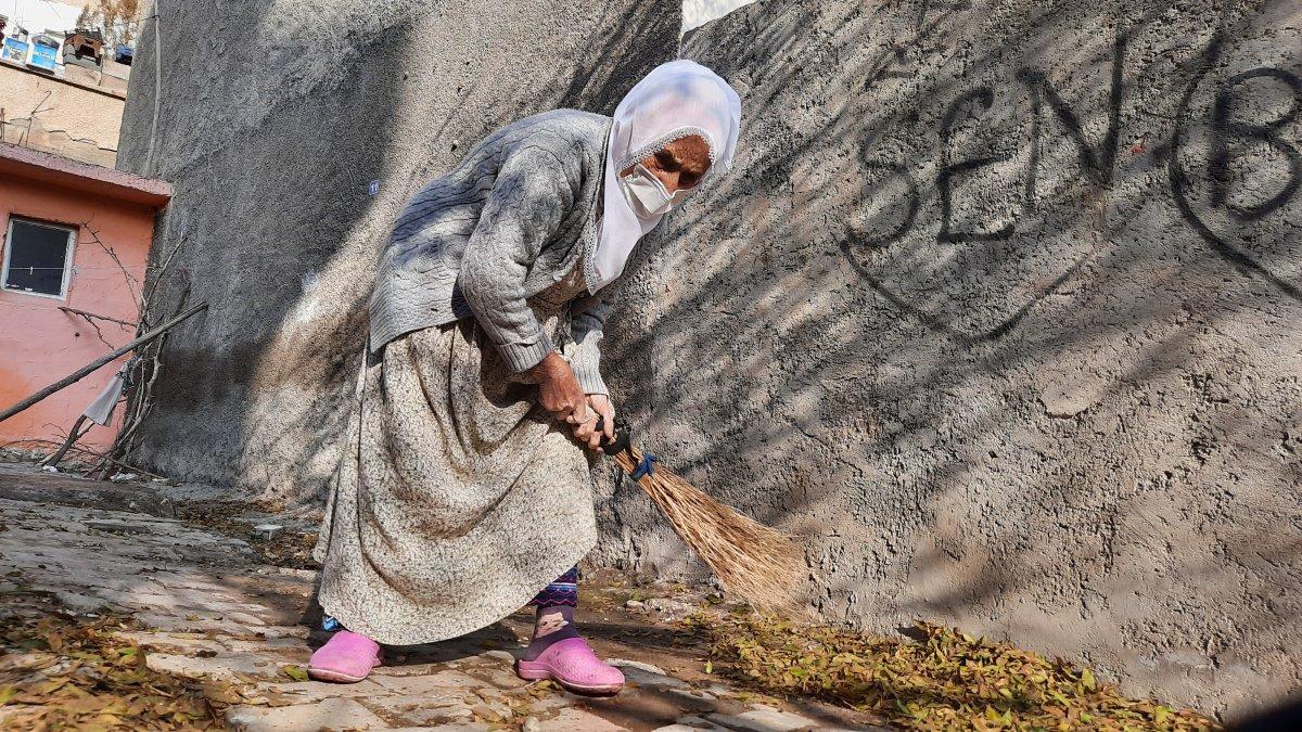 Mardinli Emine Nine, koronavirüsü yendi
