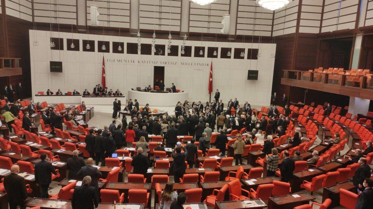 TBMM'de gergin anlar
