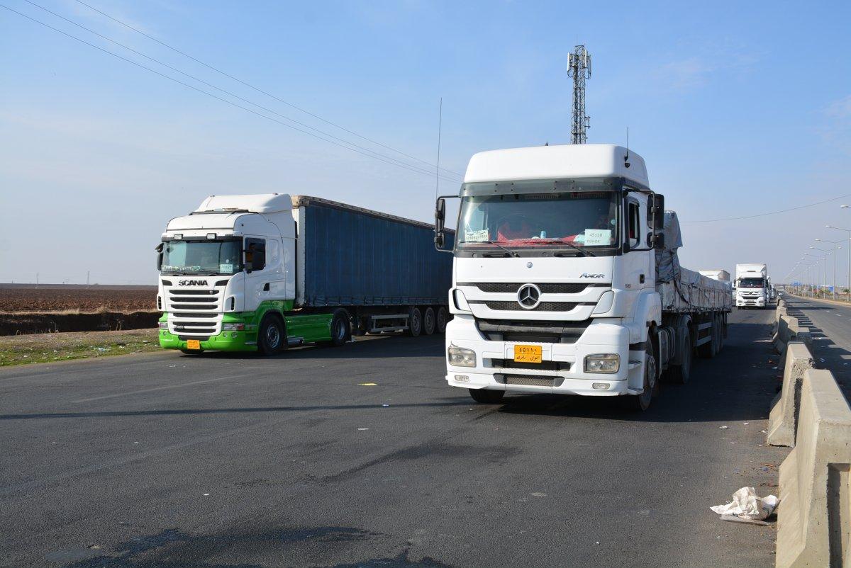 Habur Sınır Kapısı'nda kısıtlama yok, yoğun trafik var