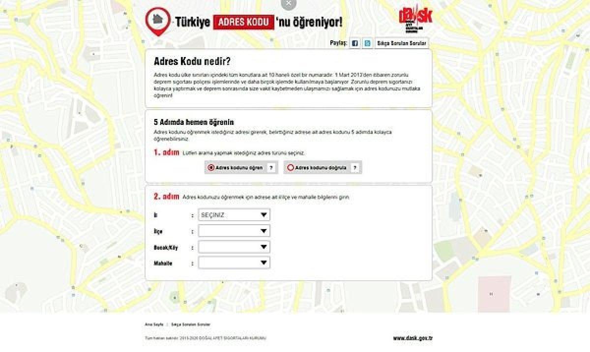 Kodlu adres sistemi nedir? Adres kodu nasıl alınır? Kodlu adres sistemi ne zaman başlıyor?