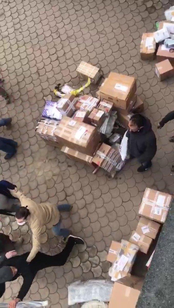 Sakarya'da park yeri kavgası kamerada