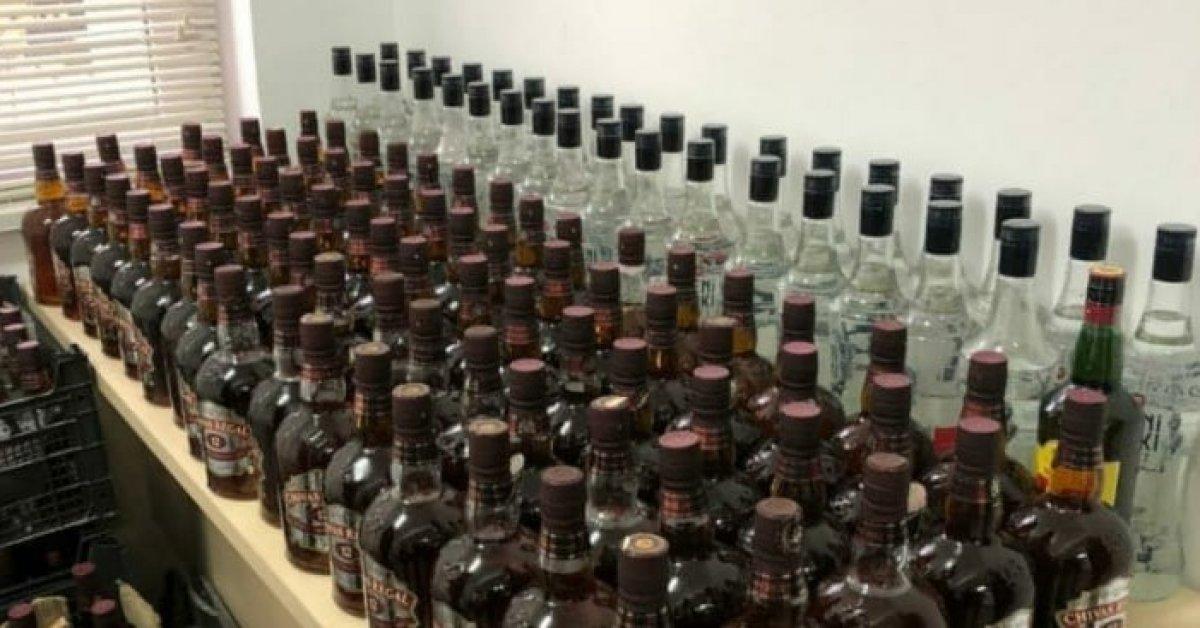 Amasya polisinden sahte içki operasyonu: 11 gözaltı