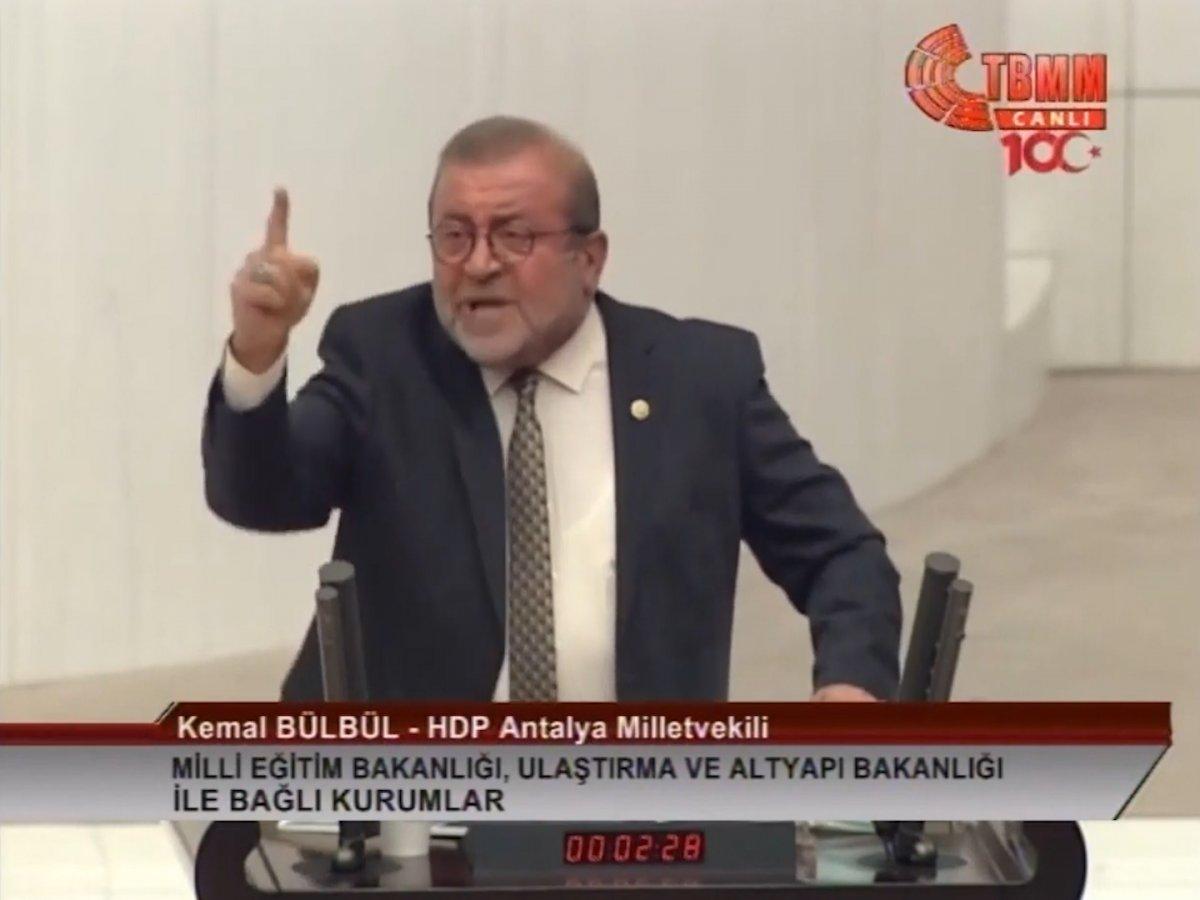 HDP'li Kemal Bülbül: Kürt halkından alınan vergiler Türkçe eğitime harcanıyor