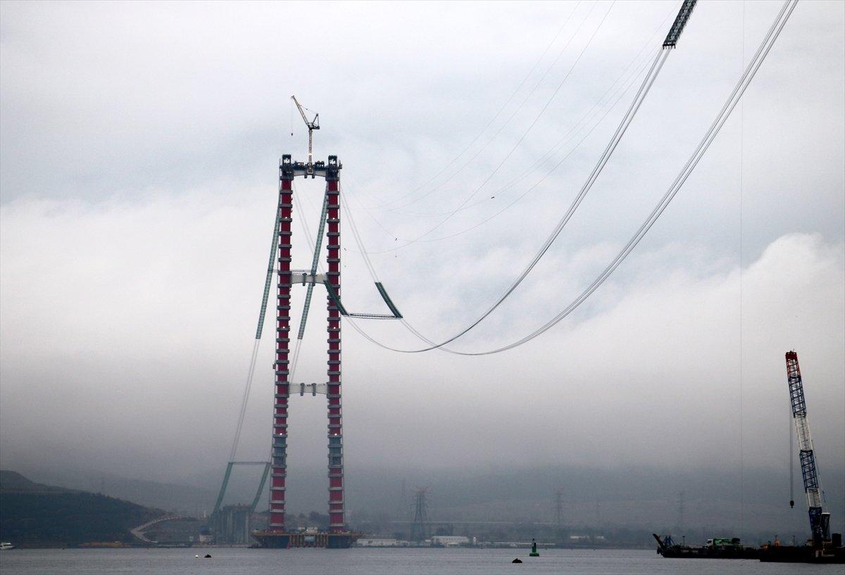 Çanakkale Boğazı, köprü çalışmaları nedeniyle gemi geçişlerine kapatıldı