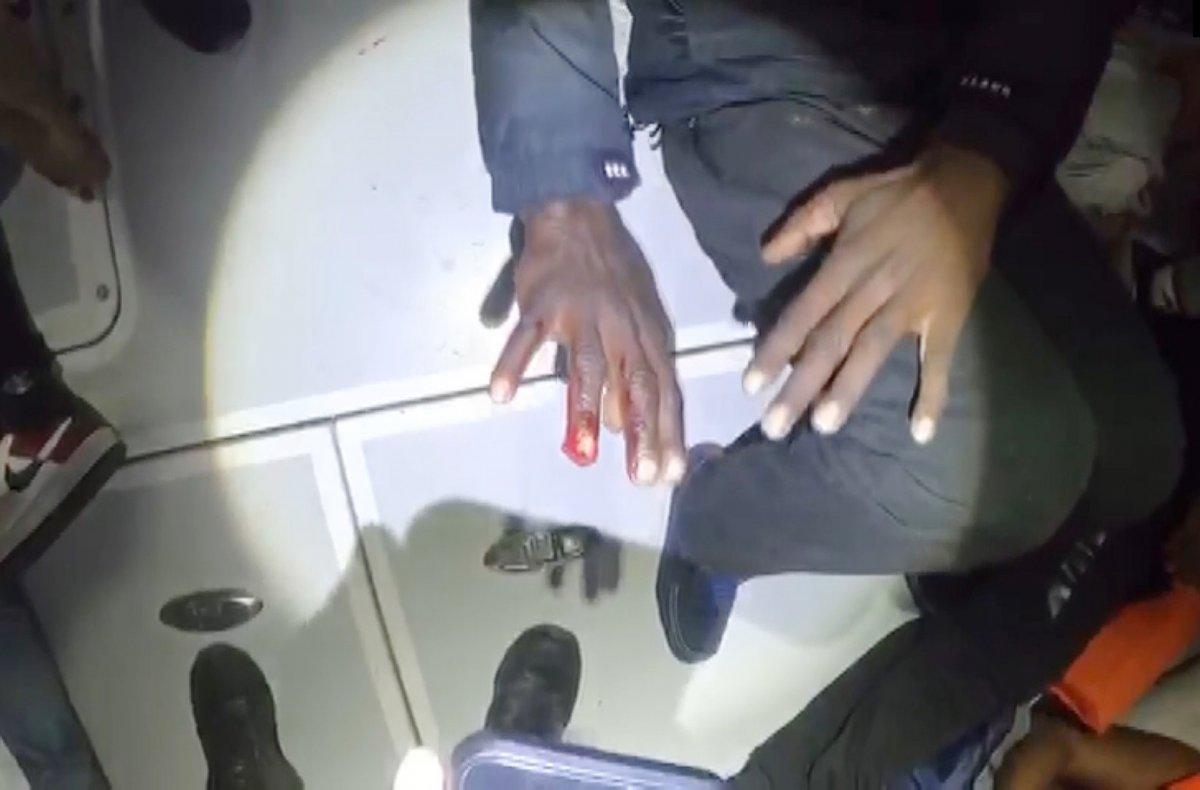 Düzensiz göçmenler, Yunan vahşetini anlattı