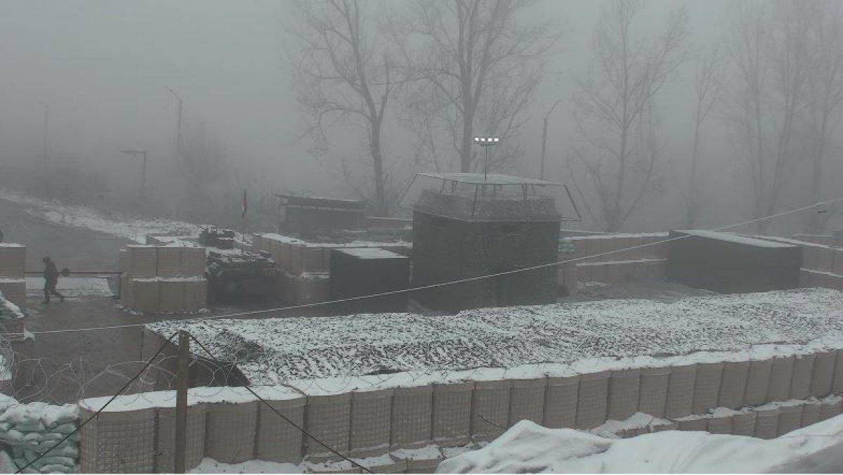 Rusya, Dağlık Karabağ’da kurulan karakollarını görüntüledi