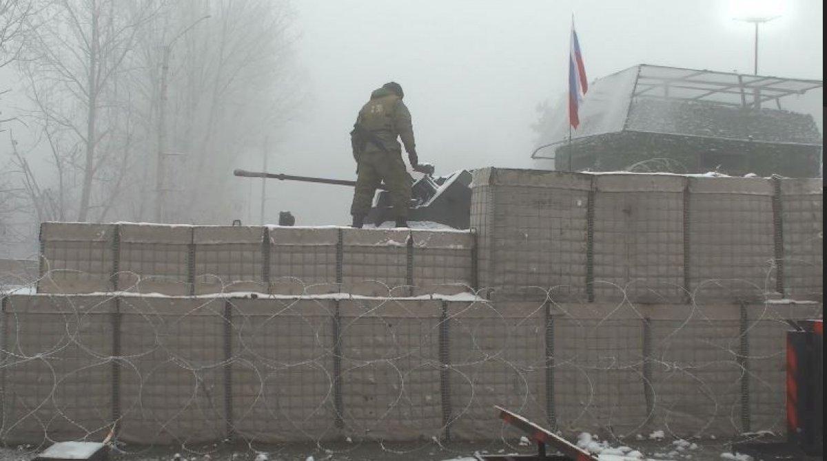 Rusya, Dağlık Karabağ’da kurulan karakollarını görüntüledi