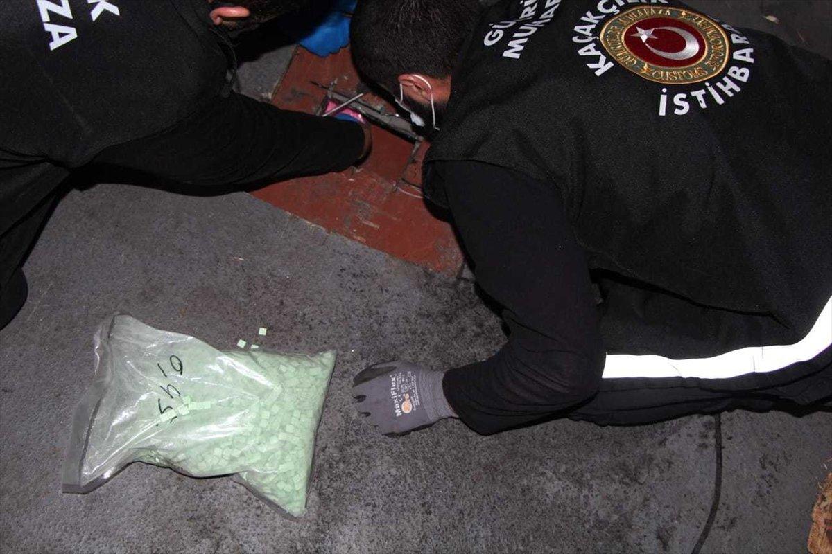 Kapıkule'de 36,5 milyon liralık uyuşturucu ele geçirildi