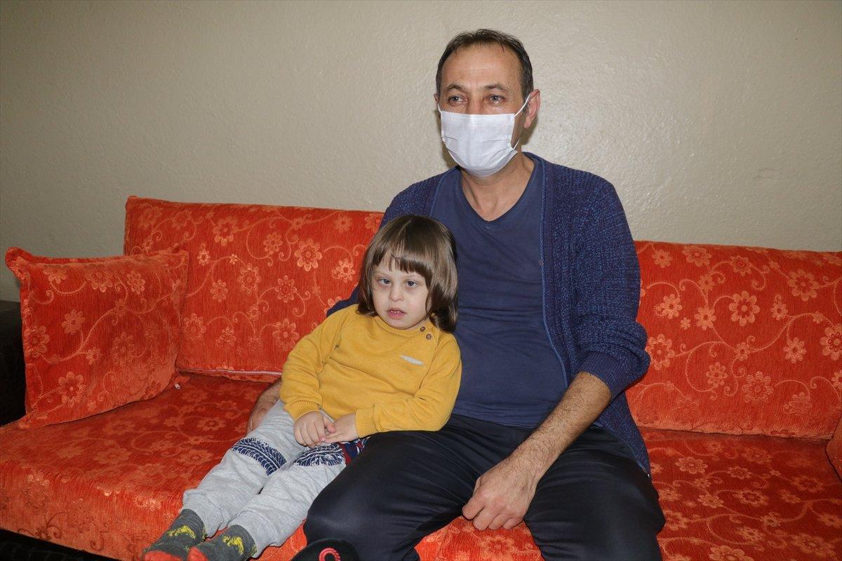 Yozgat'ta down sendromlu lösemi hastası Umut, tedavisine destek bekliyor