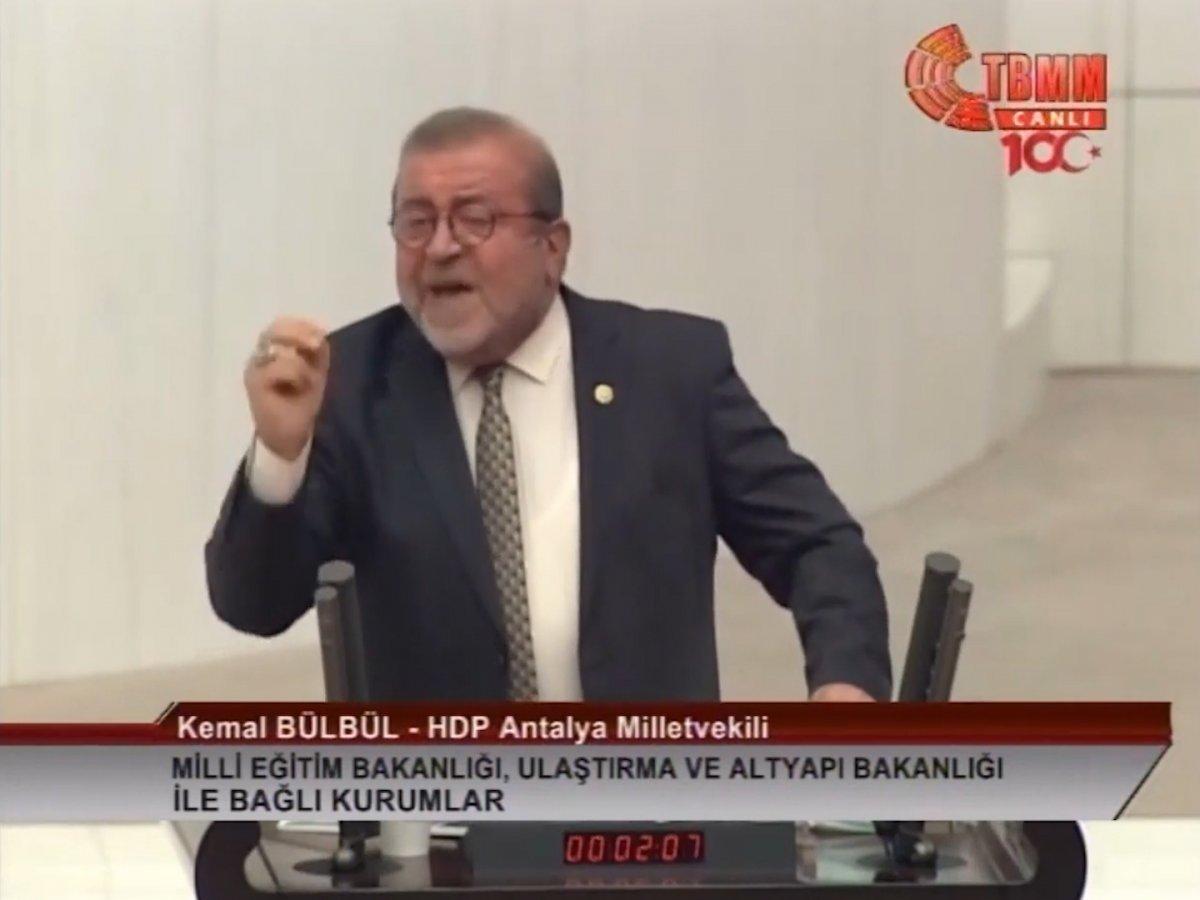 HDP'li Kemal Bülbül: Kürt halkından alınan vergiler Türkçe eğitime harcanıyor