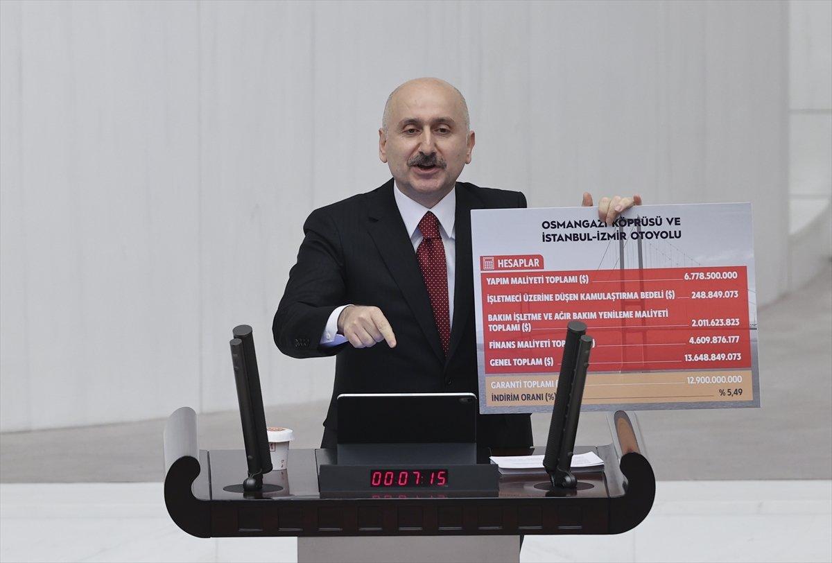 Adil Karaismailoğlu, garanti edilen ile gerçekleşen geçiş sayılarını açıkladı