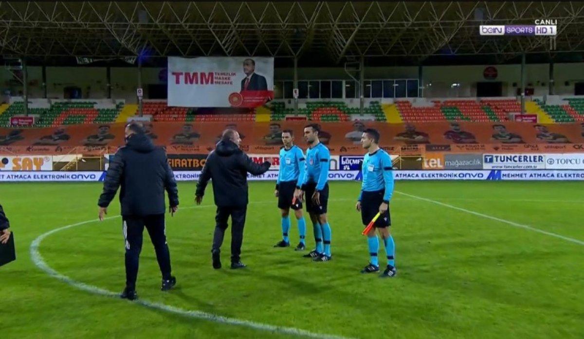 Sergen Yalçın'dan hakeme tepki: Kabadayılık mı yapıyorsun