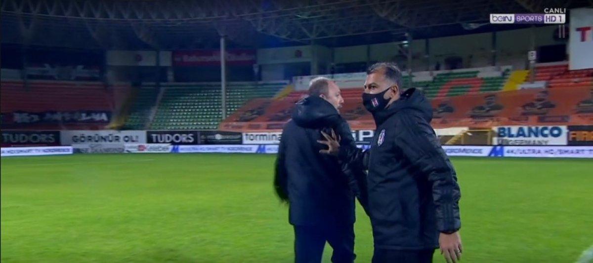 Sergen Yalçın'dan hakeme tepki: Kabadayılık mı yapıyorsun