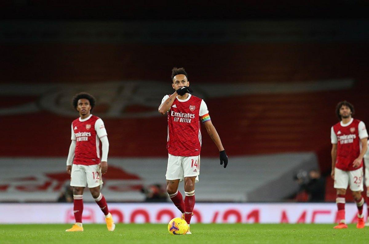 Arsenal 60 yıl sonra evinde üst üste 4 kez yenildi