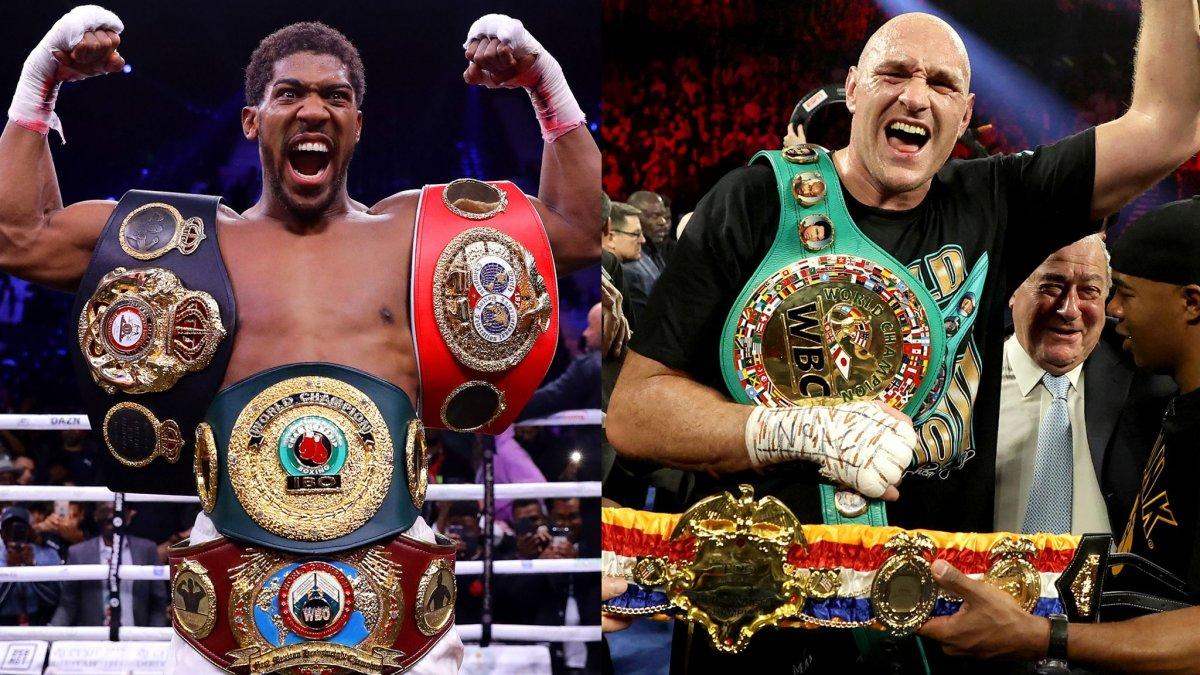 Anthony Joshua ve Tyson Fury dev maçtan 550 milyon euro kazanacak