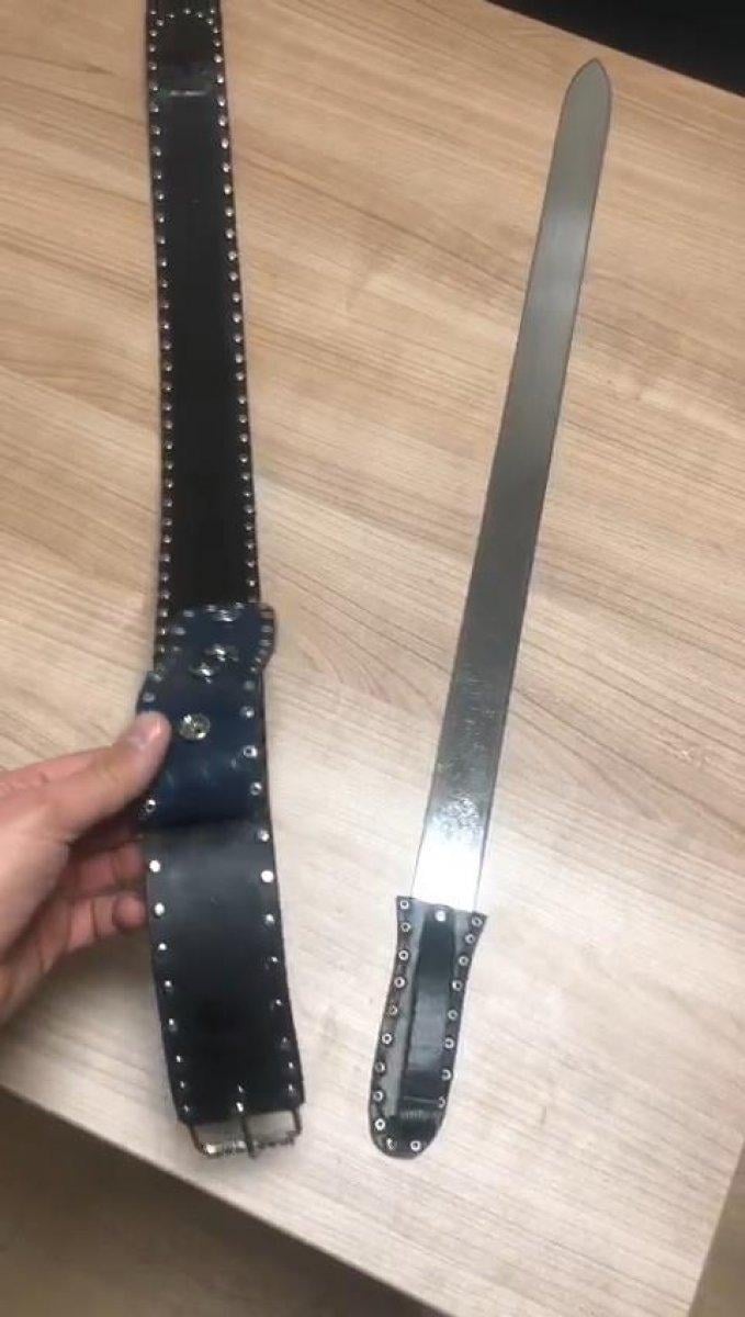 Esenyurt'ta bir şüphelinin üzerinden döner bıçağı çıktı