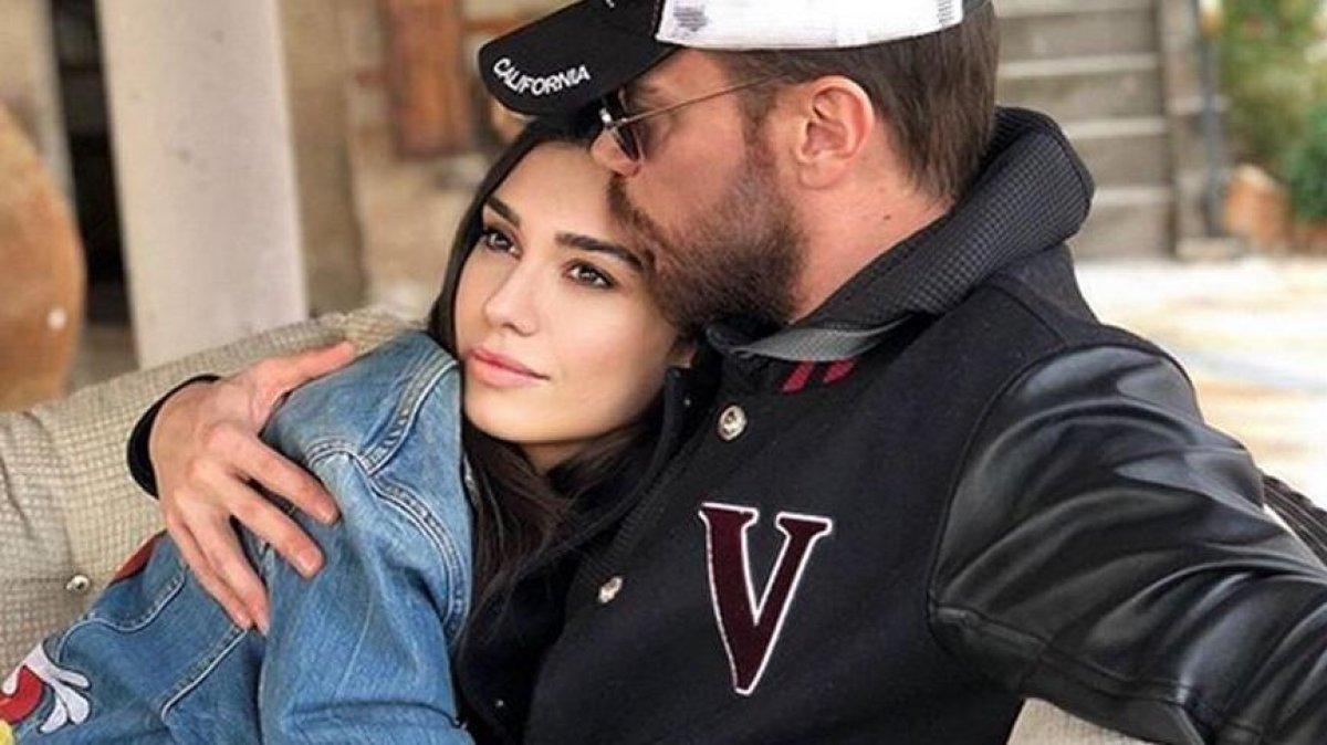 Sinan Akçıl, Burcu Kıratlı'yı takip ediyor