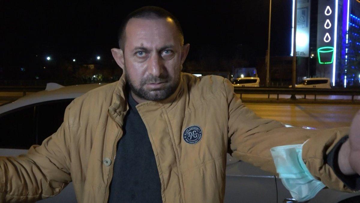 Bursa'da alkolmetreyi üflememek için dakikalarca polisi uğraştırdı