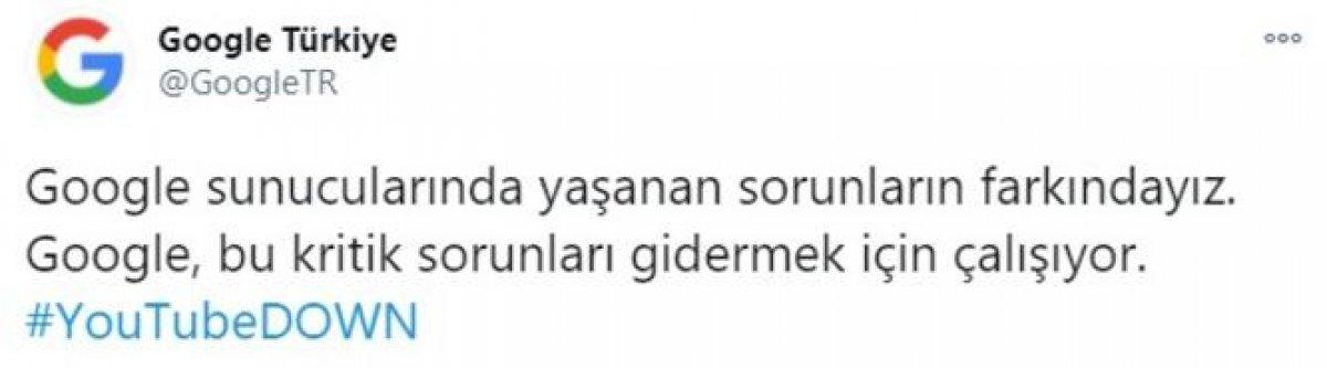 YouTube çöktü mü? YouTube neden açılmıyor? 14 Aralık YouTube ve Gmail erişim sorunu..