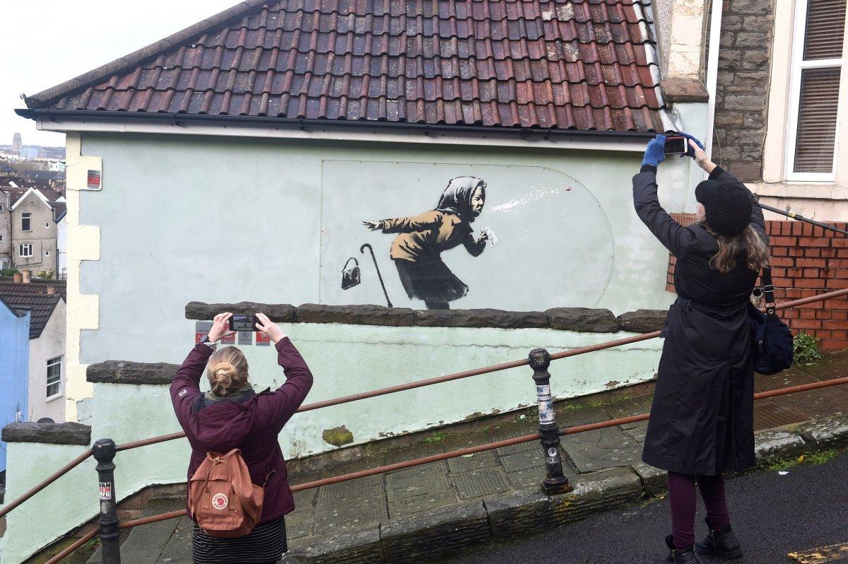 Banksy’nin çizim yaptığı evin fiyatı 17 kat arttı