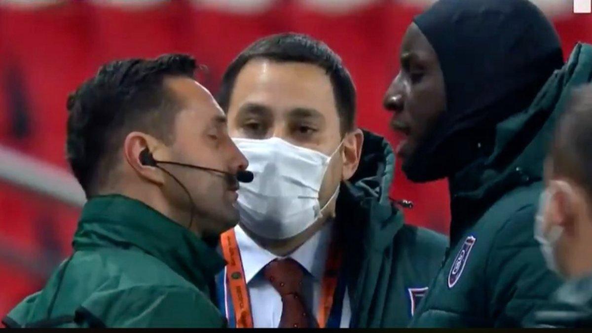 Demba Ba, Rumen hakemle telefon görüşmesi yaptı