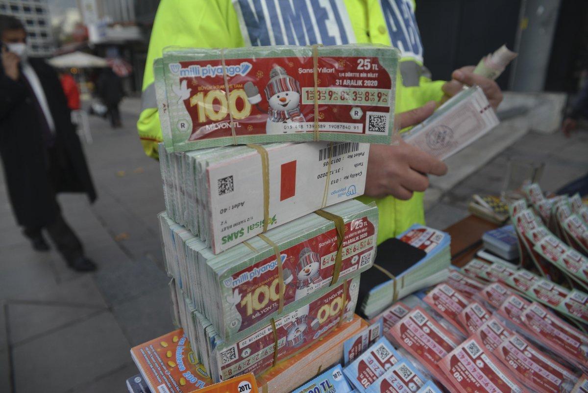 Milli Piyango yılbaşı bileti