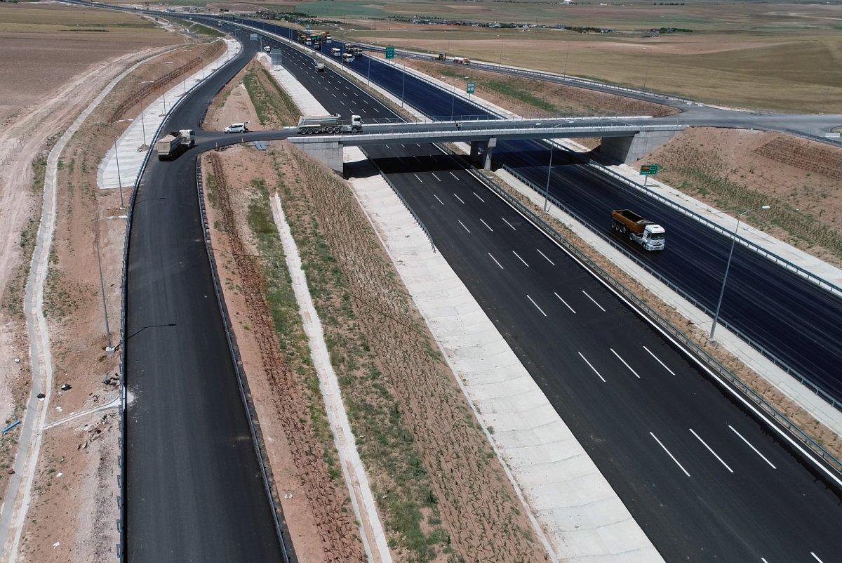 Niğde - Ankara Otoyolu açıldı
