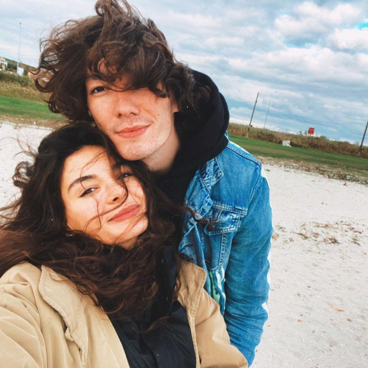 Ebru Şahin, sevgilisi Cedi Osman ile buluştu