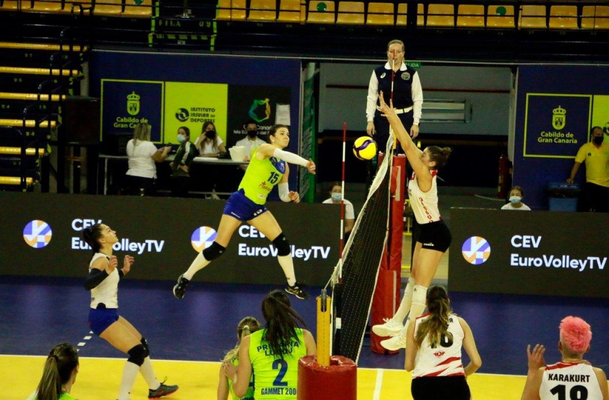 Türk Hava Yolları CEV Challenge Kupası'nda çeyrek finalde