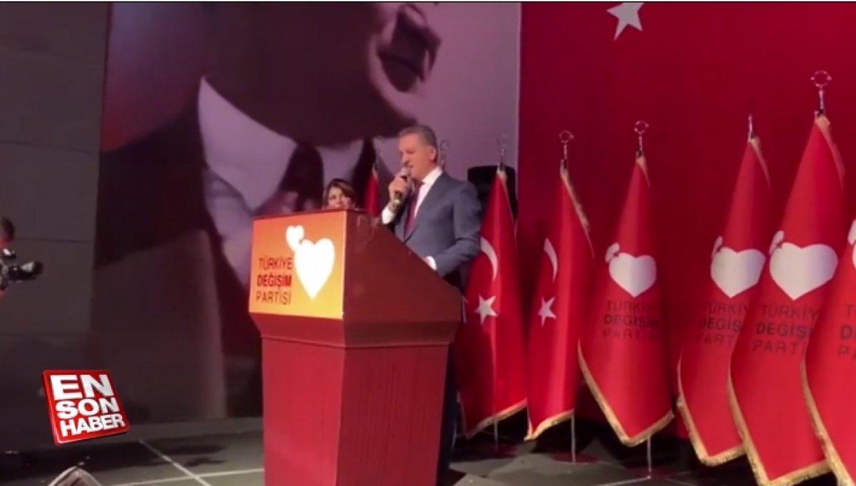 Mustafa Sarıgül'ün partisinin ismi ve logosu belli oldu